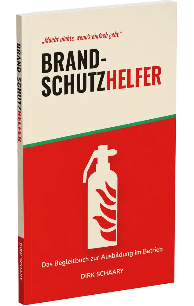 Buchcover: Brandschutzhelfer