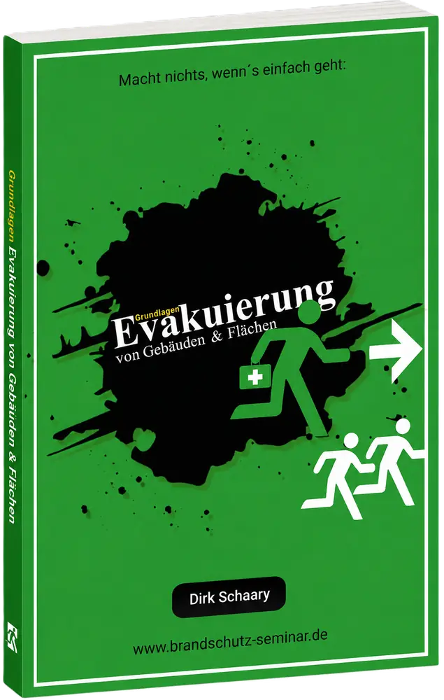 Buchcover: Grundlagen - Evakuierung von Gebäuden und Flächen