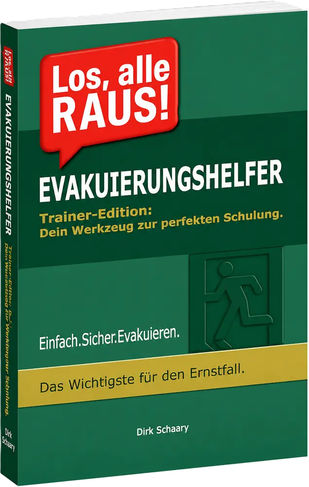 Buchcover: Evakuierungshelfer Trainer-Edition